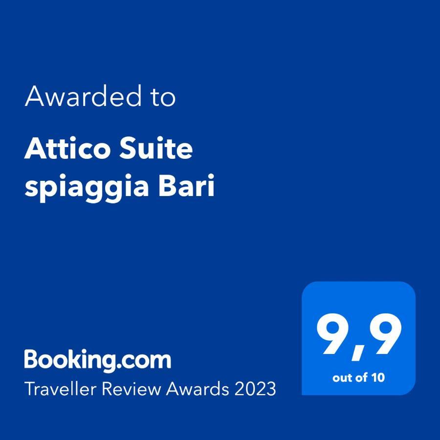 Attico Suite Spiaggia Bari Exterior foto